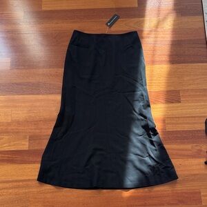 Brand New Dana Buchman Long Black Skirt NWT